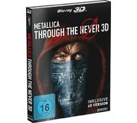 METALLICA THROUGH THE NEVER-BLU-RAY 3D-STEELBOOK 2 BLU-RAY NEUF