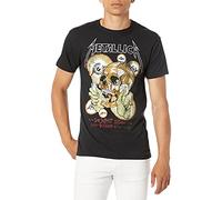 Metallica Mt-50040119-sm T-Shirt, Anthracite, S Homme