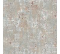 Livingwalls Papier peint 396702 Industrial - papier peint de qualité supérieure Béton gris avec effet métallisé bronze - papier peint aspect plâtre sur 10,05 m x 0,53 m - Fabriqué en Allemagne