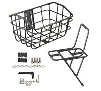 Métallique pour Vélo - Support De Stockage Facile À Monter pour Vélos | Accessoires Solides et Précis pour Pique-Nique École Transport Courses