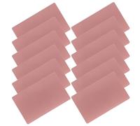 Métalliques Cartes de Visite en Aluminium Blanc 100 Pièces | Gravure Laser, Impression Recto Verso, Finition Anti-décoloration, pour Réunions et Salons