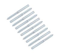 METALLIXITY Double Terminal Vis (M6 Filetage 70mm Long) 20Pcs Cintre Boulons Autotaraudant Double Face Vis - pour Maison Réparations