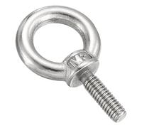 METALLIXITY Lot de 10 boulons à œillet à épaulement (M3 x 9 mm) en acier inoxydable 304 pour levage de charge, argenté