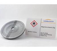 Metallpulver 24 Bande de magnésium taille 25, ItemWeight 25, ItemWeightUnitOfMeasure GR