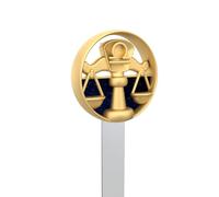 METALMORPHOSE - Marque-page Signe du Zodiaque Balance - Signe Astrologique Balance - Cadeau Homme, Femme et Enfant