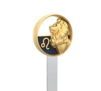 METALMORPHOSE - Marque-page Signe du Zodiaque Lion - Signe Astrologique Lion - Cadeau Homme, Femme et Enfant