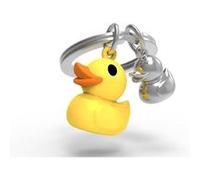O meta[l]morphose Porte-clés Canard jaune et son bébé argenté - MTM925-05