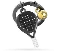 Metalmorphose Porte-clés Padel – alliage de zinc – 7,9×3,5×2,1 cm – Or