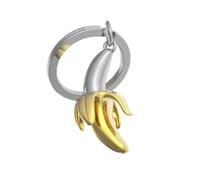 METALMORPHOSE - Porte-clés Banane - MTM140-01 Argenté, Doré