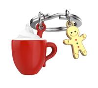 METALMORPHOSE - Porte-clés Chocolat chaud & son biscuit - MTM152-01