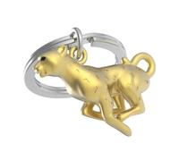 METALMORPHOSE - Porte-clés Guépard doré mat - MTM272-01