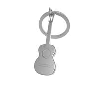 METALMORPHOSE - Porte-clés Guitare argentée mate - MTM050-02