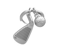 METALMORPHOSE - Porte-clés Métal 3D - Club et balle de golf - Cadeau Jeux Olympiques Pour Golfeur - MTM929-01