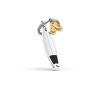 METALMORPHOSE - Porte-clés Planche de Surf et Tongs, Porte clés Pour Surfeur, Cadeau Homme et Femme