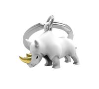 METALMORPHOSE - Porte-clés Rhinocéros blanc - MTM271-02