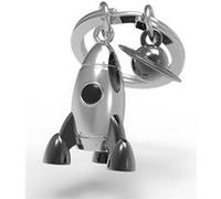Metalmorphose - Porte-clés - rocket and saturn - chrome brillant Chrome brillant G