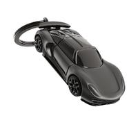 METALMORPHOSE - Porte-clés Supercar Noire - Porte clé Voiture de Luxe - Cadeau Original Homme et Femme
