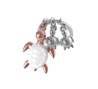 METALMORPHOSE - Porte-clés Tortue marine et ses 2 bébés - MTM195-01