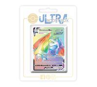 Métaloss VMAX 208/198 Arc en Ciel Secrète Mille Poings - Ultraboost X Épée et Bouclier 6 Règne de Glace - Coffret de 10 Cartes Pokémon Françaises