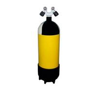 Metalsub 2 Outlets V Valve 18l 232 2026 Scuba Tank Jaune,Noir