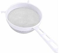 Metaltex 101-412080 Passoire en plastique 12 cm Tissu polyester, blanc