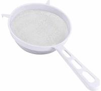 Metaltex 101-416080 Passoire en plastique 16 cm Tissu polyester, blanc