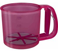 Metaltex 115-010000 Passoire à farine 10,5 cm, KS, fuchsia
