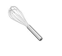 Fouet en inox - manche plein - 25 cm