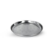 Metaltex 185301 Plateau Acier Inoxydable Argent Diam 32cm