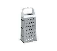 Metaltex 194-607010 Râpe carrée, Inox, ABS 21,4cm, argent