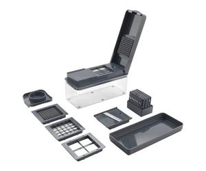 Metaltex 194850000 Coupe-fruits et légumes en acier inoxydable