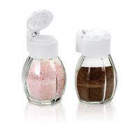 Metaltex 2047308 Salière/Poivrière Verre Transparente 7 cm