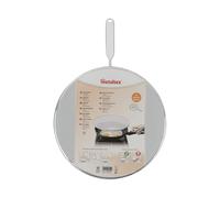 Metaltex Pare-éclaboussures Fritto 206129 – 29 cm, étamé – Blanc