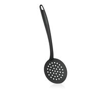 Metaltex, 25 x 15 x 5 cm Basic Écumoire de Cuisine, Nylon, Noir, Multicolore