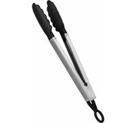 Metaltex 250-960080 Pince à barbecue 30 cm Inox / Nylon, noir/argenté