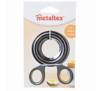 Metaltex 251-005010 Coupe-oeufs acier inoxydable 10,5cm, argent (1 pièce)