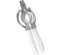 Metaltex 251-121080 Lève-couvercle uni Exodus chromé / ABS, blanc/argenté
