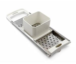 Metaltex 251655 Spatule Râpe Acier Inoxydable Argent 28 x 18 x 18 cm