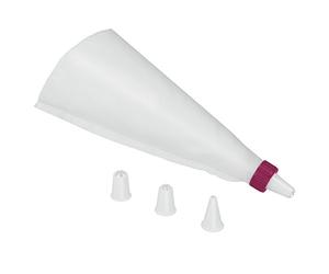 Metaltex 252400 Poche à Douille en Nylon avec 4 Douilles