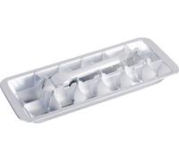 Metaltex 253528010 Bac à glaçons alu 28x12cm, argent (1 pièce)
