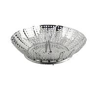 Metaltex 25430010080 Cuiseur à Vapeur, Argenté