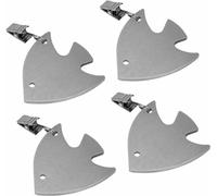 Metaltex - sorepro pince nappe(4) pendeloque inox*254511