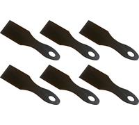 Metaltex 256012038 Pelle à raclette, noire (pack de 6)