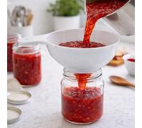 Metaltex 257198000 Entonnoir à confiture en plastique Blanc