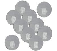 METALTEX 294802000 Lot de 10 crochets adhésifs réutilisables Ø 85 mm