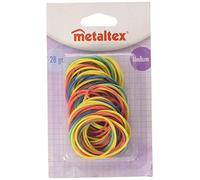Metaltex 295320 Assortiment d'élastiques 3 tailles, Plastique, Multicolore, 5 cm