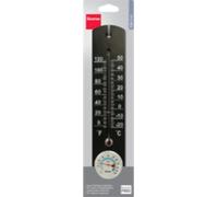 Metaltex 298032000 Thermomètre avec hygromètre pour l'intérieur et l'extérieur