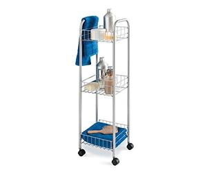 Metaltex 343703 - Multi-Purpose Trolley 3 Tier