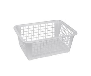 Metaltex 349804 Panier en Plastique Blanc 26,6 x 36 x 14,3 cm