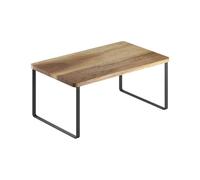 Metaltex 350808000 York Étagère à épices en métal Noir/bois